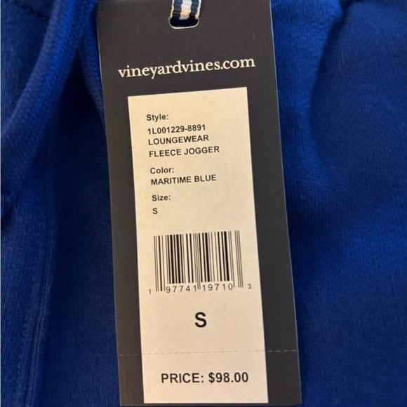 Vineyard vines men’s joggers S NWT - Picture 2 of 3